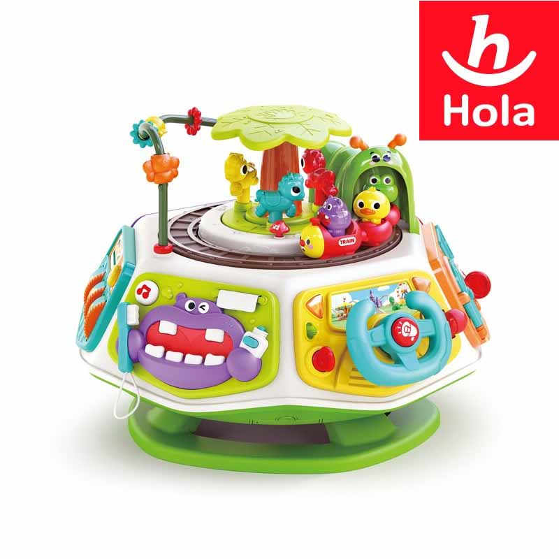اسباب‌بازی آموزشی مکعب فعالیت و یادگیری روز شاد من هولا My Happy Day Trip HE9973